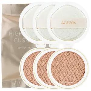 에이지투웨니스 실크 하이 커버 쿠션 23호 리필 x3개