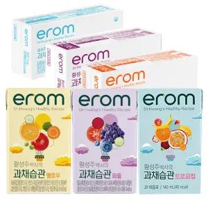 이롬 황성주박사의 과채습관 3종(옐로우 24팩 +퍼플 24팩 +트로피컬 24팩) 140ml/72팩