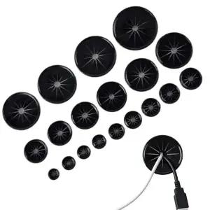 데스크정리 상판 타공 전선캡 전선구멍 원형 홀캡 구멍마개 전선투입구