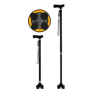 보행 보조 효도 지팡이 4발용품 보조기 산책이 어르신 어른신선물 길이조절이 조절이 식이