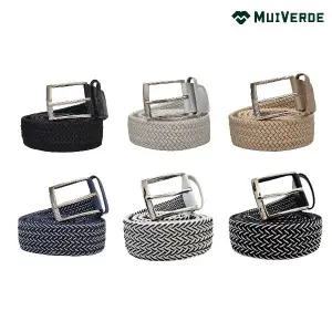 무이베르데 골프 벨트 스트레치 클래식 메쉬 벨트