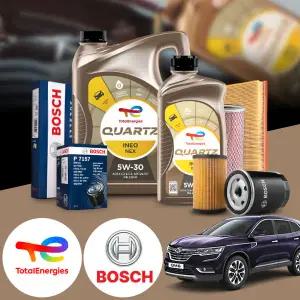 르노 QM6(GDe)(~22) 가솔린 토탈 쿼츠 이네오 넥스 5W30 엔진오일세트