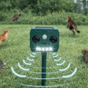 초음파 동물 퇴치기 강아지 야생 적외선 태양광 동물 퇴치기 센서