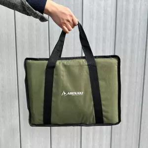 아베나키 캠핑 수납가방 45x34x5 미니테이블 화로대 플랫버너 파우치