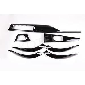 BMW 3 4 시리즈 3GT F30 F31 F32 F34 F36 F80 투어링 액세서리 부품용 광택 블랙 인테리어 대시보드 교체
