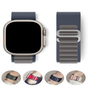 애플 워치용 알파인 루프 스트랩, 울트라 2 밴드, 49mm, 아이워치 시리즈 10 SE, 9, 8, 7, 6, 5, 4 팔찌