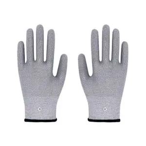 마사지용 어싱장갑 전도성 은사원단 전극 어싱매트 장갑 라인 그레이