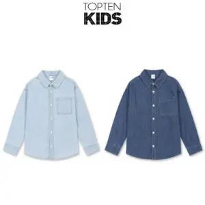 [롯데백화점]탑텐키즈 공용) 데님 셔츠 (MKG1WC3012)