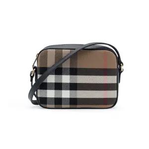 버버리 하우스체크 카메라백 브라운(블랙) 8114074