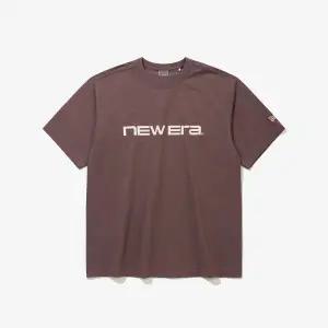 [뉴에라](타임스퀘어점패션관)워드마크 로고 베이직 티셔츠 트러플 15147492