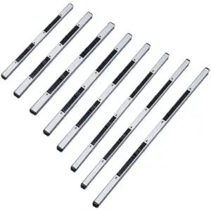 프리미엄 알루미늄 도서관 신문걸이 클립 학습지 홀더 집게 43cm A3용