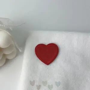 하트 모양 자수 패치 의류 가방 모자 꾸미기 다림질 부착 장식 스티커 아동 어른