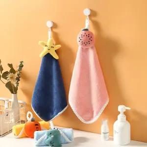 디자인 극세사 4종 손수건 핸드타올 어린이집 구디백 유치원 다용도