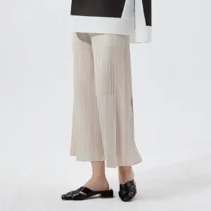 [플리츠미](의정부점)와이드 핏 플리츠 팬츠_EPPTM026008