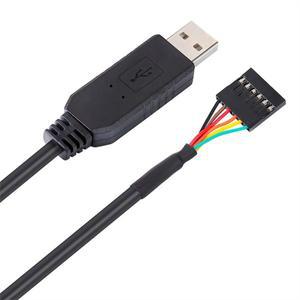 ABAN 6Pin TTL-232R-3V3 FT232 USB 2.0-TTL 5V 3.3V 다운로드 디버그 케이블 어댑터 모듈