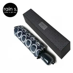 비원스토어 Rain s. 레인스 패션우산 3단자동 양산겸용 UV차단 모던써클 (고급케이스 포함)