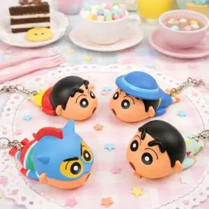 짱구 풀백 피규어 키링 미니어쳐 가챠 마스코트 랜덤뽑기 키홀더