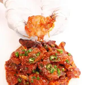 프리미엄 연평도 손질 한입 양념게장 1kg 가성비 꽃게