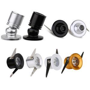 1W 3W Led 캐비닛 미니 스포트 라이트 110V 220v 통 12v DC 쥬얼리 쇼 포함 드라이버 4000K 천장 조명 램프