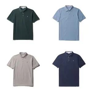 [올젠](하남점)Cool Biz 솔리드 코튼 반팔 카라티셔츠 7종택1 TT1304F