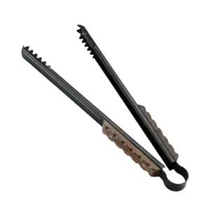 티타늄 스텐 대형 악어이빨 1P 캠핑 장작 숯집게