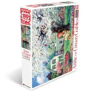 빨강머리앤 글래스 액자 직소퍼즐 100pcs (꽃의 계절)/퍼즐/아동/직소/세트/인기/캐릭터/100PCS/100P/취미