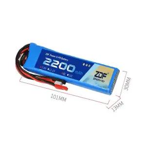 RC 드론용 Lipo 배터리 후타바 T6J T8FG 12FG 송신기용 7.4V 2200mah 8C 2S