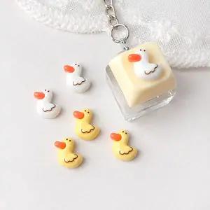 싼비즈 [6425-09]아크릴 키캡파츠 탑꾸재료 오리 11x11.6mm ,1개