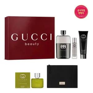 [구찌 뷰티](타임스퀘어점패션관)[쓱]길티 뿌르 옴므 기획세트 (EDT90+EDT15+SG50)