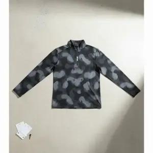 지포어 남성 브러쉬드 백 테크 쿼터 짚 풀오버 골프웨어 카모 GMM000001