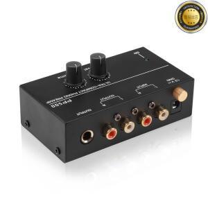 미니 앰프 오디오 홈 레벨 볼륨 조절 기능이 있는 음악용 초소형 포노