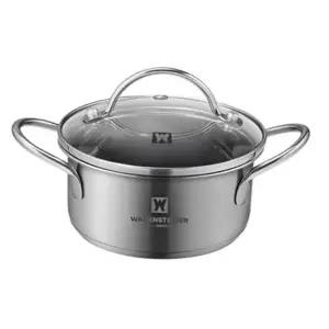 인덕션 양수 냄비 1인용 작은 스테인레스 스텐 양수 냄비 다용도 캠핑용 이유식 휴대용 가정용 찌개 라면