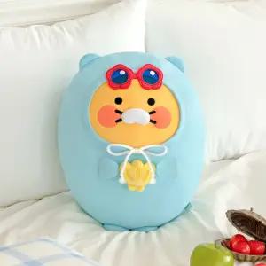 카카오프렌즈 춘식이 쿨링 미니 바디필로우 냉감 쿠션 물개 인형 시원한 여름 베개