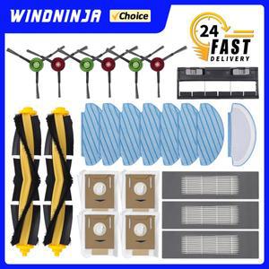 [호환품]에코백스 디봇 오즈모 T8/ 맥스/ AIVI/ T9+/ N8 프로/ N10 플러스용 진공 청소기 부품 메인 브러시