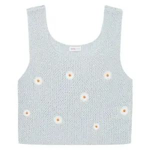 [소이]23M5053-20 플라워 나시 니트 조끼_SH