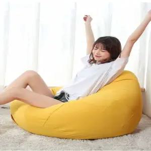 거실 빈백소파 1인용 푹신한 원룸 좌식소파 안락의자 디자인 인테리어 빈백 일인용쇼파 가죽