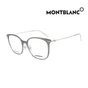 명품 안경테 MB0208OA 002 스퀘어 뿔테 아시안핏 여자 남자 안경