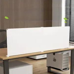 사무실 책상 파티션 칸막이 투명 가림막 아크릴 이동식