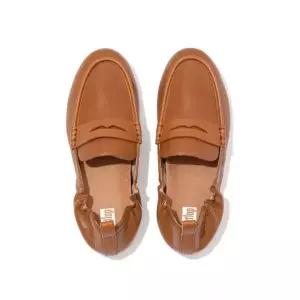 핏플랍 [단독세일] [225사이즈 한정] 라이트탄 레더 로퍼 FFSO2E024W1