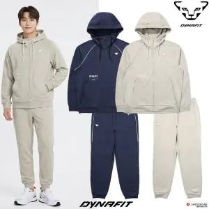 [다이나핏](센텀시티점)남성 에코튼 면혼방 간절기 후드집업 조거팬츠 봄트레이닝복 세트(기존가 268,00...