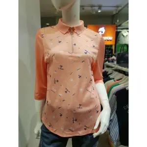 [올포유]여성 시원한 터치의 메쉬원단과 줄지패턴 냉감소재 사용으로 여름에 입기 좋은 7.._P391970593