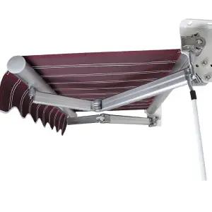 접이식 어닝 수동 그늘막 차양막 카페 야외 옥상