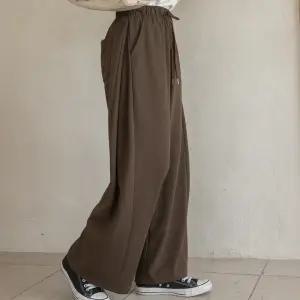 [3단기장/3사이즈/올밴딩] 와이드 스트링 코튼팬츠