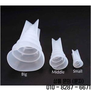 주얼리용 투명 실리콘 몰드 건조 꽃 수지 장식 공예 DIY 유니콘 뿔 에폭시 1 개