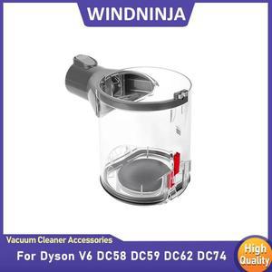 다이슨 V6 DC58 DC59 DC62 DC74 진공 청소기 먼지통 부품 교체(인터페이스 액세서리 포함)