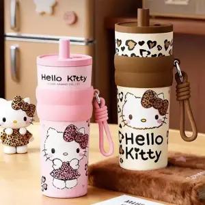 [텐바이텐]헬로키티 프리미엄 대용량 호피 텀블러