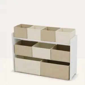 Hoo 장난감 정리함 교구장 아기 인형 수납장