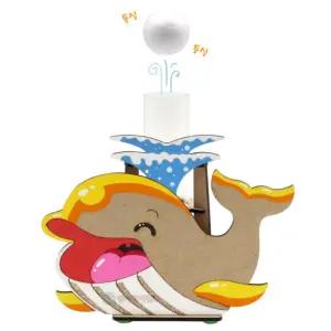 공기 압력 대왕고래 베르누이 원리 학습 교구 1인용 관찰 집콕놀이 만들기용품 과학