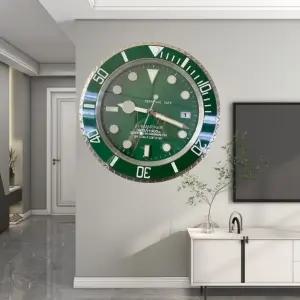 롤렉스모양벽시계 무소음 야광 시계 사무실 인테리어