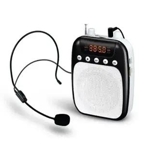 휴대용 유선 마이크 앰프 스피커 Black 강의